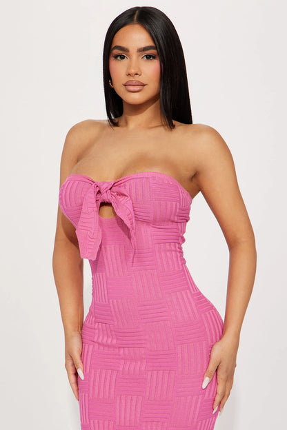 Christine Maxi Dress - Pink