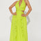 Josie Maxi Dress - Lime